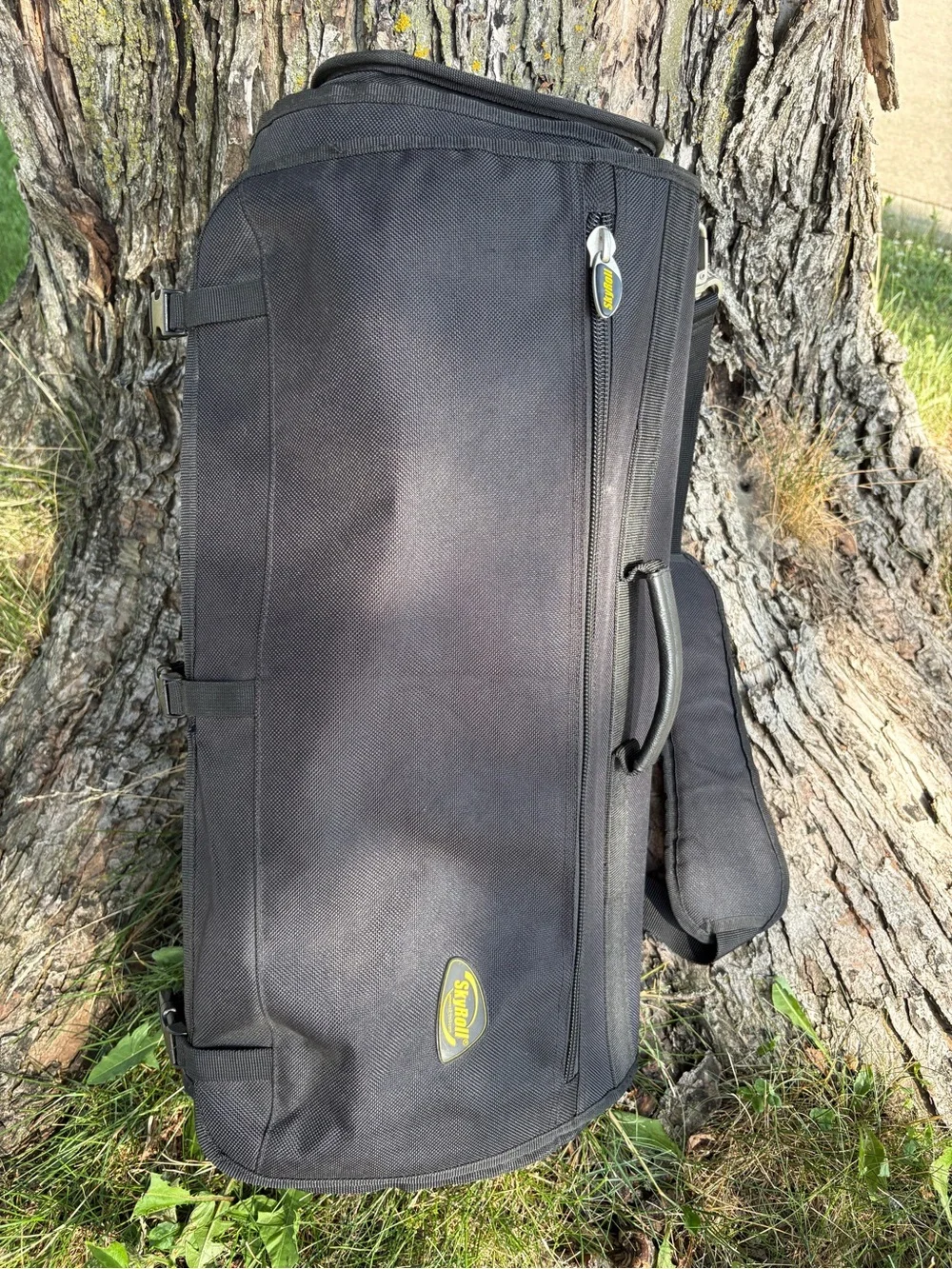 Skyroll Black Travel Roll Up Garment & Duffel Tube Bag 23” Wrinkle Free